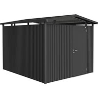 BIOHORT Gerätehaus »Panorama«, Metall, BxHxT: 273 x 227 x 318 cm (Außenmaße) – grau BIOHORT Gerätehaus »Panorama«, Metall, BxHxT: 273 x 227 x 318 cm (Außenmaße) – grau