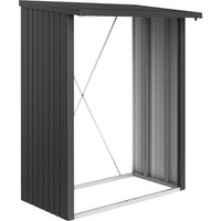 BIOHORT Kaminholzlager »WoodStock 150«, BxHxL: 157 x 199 x 102 cm, dunkelgrau-metallic (Rabatt: 14 %) BIOHORT Kaminholzlager »WoodStock 150«, BxHxL: 157 x 199 x 102 cm, dunkelgrau-metallic (Rabatt: 14 %)