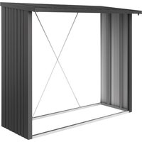 BIOHORT Kaminholzlager »WoodStock 230«, BxHxL: 229 x 199 x 102 cm, dunkelgrau-metallic (Rabatt: 14 %) BIOHORT Kaminholzlager »WoodStock 230«, BxHxL: 229 x 199 x 102 cm, dunkelgrau-metallic (Rabatt: 14 %)