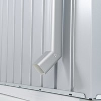 BIOHORT Regenfallrohr »HighLine«, Stahlblech, B x T x H: 3,9 x 3,9 x 204 cm – silberfarben Rabatt: 12 % BIOHORT Regenfallrohr »HighLine«, Stahlblech, B x T x H: 3,9 x 3,9 x 204 cm – silberfarben Rabatt: 12 %