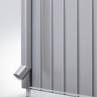 BIOHORT Regenfallrohr »AvantGarde«, Stahlblech, B x H: 3,9 x 182 cm – grau BIOHORT Regenfallrohr »AvantGarde«, Stahlblech, B x H: 3,9 x 182 cm – grau