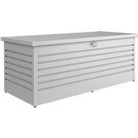 BIOHORT Aufbewahrungsbox »FreizeitBox«, BxHxT: 181 x 71 x 79 cm, silber-metallic – silberfarben BIOHORT Aufbewahrungsbox »FreizeitBox«, BxHxT: 181 x 71 x 79 cm, silber-metallic – silberfarben
