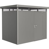 BIOHORT Gerätehaus »HighLine«, Stahl, BxHxT: 275 x 222 x 195 cm (Außenmaße inkl. Dachüberstand) – grau | Stahl Rabatt: 6 % BIOHORT Gerätehaus »HighLine«, Stahl, BxHxT: 275 x 222 x 195 cm (Außenmaße inkl. Dachüberstand) – grau | Stahl Rabatt: 6 %