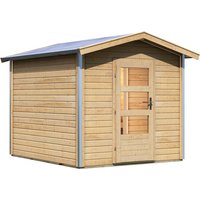 KARIBU Saunahaus »Goldingen 1«, BxTxH: 231 x 273 x 235 cm, ohne Ofen – beige KARIBU Saunahaus »Goldingen 1«, BxTxH: 231 x 273 x 235 cm, ohne Ofen – beige