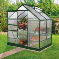 VITAVIA Gewächshaus »Venus«, 2,5 m², Kunststoff/Aluminium, winterfest – gruen Rabatt: 11 % VITAVIA Gewächshaus »Venus«, 2,5 m², Kunststoff/Aluminium, winterfest – gruen Rabatt: 11 %