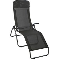 SUNGÖRL Bäderliege »Phönix Eco Magic«, Stahl/Textilen, Klappfunktion – grau SUNGÖRL Bäderliege »Phönix Eco Magic«, Stahl/Textilen, Klappfunktion – grau