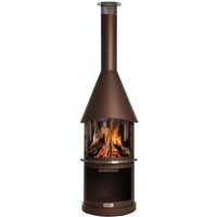 BUSCHBECK Edelstahlkamin »Sydney«, BxHxT: 72 x 250 x 72 cm – braun (Rabatt: 6 %) BUSCHBECK Edelstahlkamin »Sydney«, BxHxT: 72 x 250 x 72 cm – braun (Rabatt: 6 %)