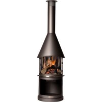 BUSCHBECK Edelstahlkamin »Sydney«, BxHxT: 72 x 250 x 72 cm – grau BUSCHBECK Edelstahlkamin »Sydney«, BxHxT: 72 x 250 x 72 cm – grau