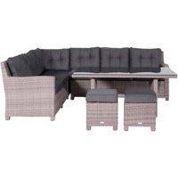 GARDEN IMPRESSIONS Diningset »Blue Bird«, 7 Sitzplätze, Aluminium/Kunststoff, inkl. Auflagen GARDEN IMPRESSIONS Diningset »Blue Bird«, 7 Sitzplätze, Aluminium/Kunststoff, inkl. Auflagen