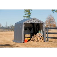 SHELTERLOGIC Gartenhaus »Shed-in-a-Box«, Kunststoff, BxHxT: 300 x 240 x 300 cm (Außenmaße inkl. Dachüberstand) – grau SHELTERLOGIC Gartenhaus »Shed-in-a-Box«, Kunststoff, BxHxT: 300 x 240 x 300 cm (Außenmaße inkl. Dachüberstand) – grau
