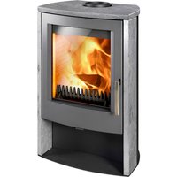 THORMA Kaminofen »Alvesta II«, schwarz, Speckstein, 8 kW, Zeitbrand geeignet – grau (Rabatt: 11 %) THORMA Kaminofen »Alvesta II«, schwarz, Speckstein, 8 kW, Zeitbrand geeignet – grau (Rabatt: 11 %)