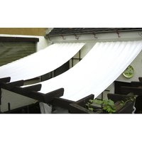 FLORACORD Pergola-Bausatz, rechteckig, 270 x 140 cm – weiss FLORACORD Pergola-Bausatz, rechteckig, 270 x 140 cm – weiss