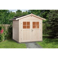 WEKA Gartenhaus »224 Gr.1«, Holz, BxHxT: 260 x 227 x 209 cm (Außenmaße inkl. Dachüberstand) - beige |  Holz  |  4,29 m² WEKA Gartenhaus »224 Gr.1«, Holz, BxHxT: 260 x 227 x 209 cm (Außenmaße inkl. Dachüberstand) - beige |  Holz  |  4,29 m²