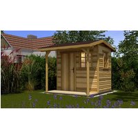 WEKA Gartenhaus »820 Gr.1«, Holz, BxHxT: 287 x 251 x 174 cm (Außenmaße inkl. Dachüberstand) – beige WEKA Gartenhaus »820 Gr.1«, Holz, BxHxT: 287 x 251 x 174 cm (Außenmaße inkl. Dachüberstand) – beige