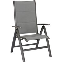 BEST Klappsessel »Varese«, Metall, BxHxT: 67 x 112 x 67 cm – grau BEST Klappsessel »Varese«, Metall, BxHxT: 67 x 112 x 67 cm – grau