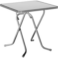BEST Klapptisch »Primo«, BxHxT: 67 x 70 x 67 cm, Tischplatte: Alcolit – silberfarben Rabatt: 17 % BEST Klapptisch »Primo«, BxHxT: 67 x 70 x 67 cm, Tischplatte: Alcolit – silberfarben Rabatt: 17 %