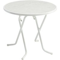 BEST Klapptisch »Primo«, BxHxT: 80 x 70 x 80 cm, Tischplatte: Alcolit – weiss Rabatt: 17 % BEST Klapptisch »Primo«, BxHxT: 80 x 70 x 80 cm, Tischplatte: Alcolit – weiss Rabatt: 17 %