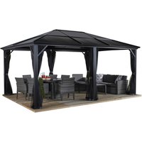 SOJAG Pavillon »Meridien«, rechteckig, BxHxT: 485 x 270 x 365 cm – grau SOJAG Pavillon »Meridien«, rechteckig, BxHxT: 485 x 270 x 365 cm – grau