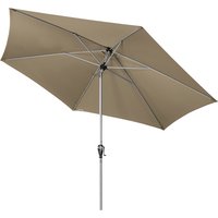 DOPPLER Sonnenschirm »Active«, Ø: 320 cm, abknickbar, Sonnenschutzfaktor: 50+ – grau DOPPLER Sonnenschirm »Active«, Ø: 320 cm, abknickbar, Sonnenschutzfaktor: 50+ – grau