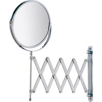 WENKO Kosmetikspiegel »Teleskop Exclusiv«, rund, Ø 16 cm - silberfarben WENKO Kosmetikspiegel »Teleskop Exclusiv«, rund, Ø 16 cm - silberfarben