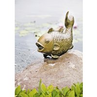 HEISSNER Teichfigur »Big Fish«, Polyresin, Polyresin, kupferfarben – braun HEISSNER Teichfigur »Big Fish«, Polyresin, Polyresin, kupferfarben – braun