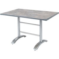 BEST Klapptisch »Maestro«, BxHxT: 120 x 73 x 80 cm, Tischplatte: Keramik/Glas – silberfarben BEST Klapptisch »Maestro«, BxHxT: 120 x 73 x 80 cm, Tischplatte: Keramik/Glas – silberfarben