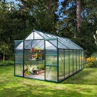 VITAVIA Gewächshaus »Mars«, B x L x H: 257 x 445 x 231,8 cm – gruen VITAVIA Gewächshaus »Mars«, B x L x H: 257 x 445 x 231,8 cm – gruen