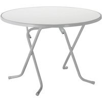 BEST Klapptisch »Primo«, BxHxT: 100 x 70 x 100 cm, Tischplatte: Alcolit – silberfarben Rabatt: 17 % BEST Klapptisch »Primo«, BxHxT: 100 x 70 x 100 cm, Tischplatte: Alcolit – silberfarben Rabatt: 17 %