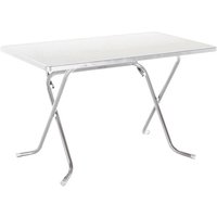 BEST Klapptisch »Primo«, BxHxT: 110 x 70 x 70 cm, Tischplatte: Alcolit – silberfarben Rabatt: 17 % BEST Klapptisch »Primo«, BxHxT: 110 x 70 x 70 cm, Tischplatte: Alcolit – silberfarben Rabatt: 17 %