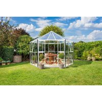 VITAVIA Gewächshaus »Juno«, 9 m², Kunststoff/Aluminium/ESG Glas, winterfest – weiss VITAVIA Gewächshaus »Juno«, 9 m², Kunststoff/Aluminium/ESG Glas, winterfest – weiss