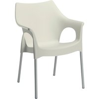 BEST Stapelsessel »Vegas«, Kunststoff, BxHxT: 59 x 82 x 56 cm – silberfarben Rabatt: 17 % BEST Stapelsessel »Vegas«, Kunststoff, BxHxT: 59 x 82 x 56 cm – silberfarben Rabatt: 17 %