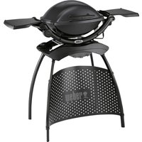 WEBER Elektrogrill »Q 1400«, 2200 W, BxT: 43 x 32 cm, mit Ständer – grau WEBER Elektrogrill »Q 1400«, 2200 W, BxT: 43 x 32 cm, mit Ständer – grau