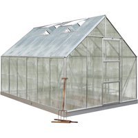 HALLS Gewächshaus »Universal«, B x L x H: 257 x 384 x 230 cm, Aluminium/Polycarbonat (PC) HALLS Gewächshaus »Universal«, B x L x H: 257 x 384 x 230 cm, Aluminium/Polycarbonat (PC)