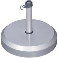 DOPPLER Schirmständer, Beton, Rohrdurchmesser: 26 – 40 mm – silberfarben DOPPLER Schirmständer, Beton, Rohrdurchmesser: 26 – 40 mm – silberfarben