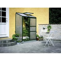 HALLS Gewächshaus »Altan«, BxT: 132 x 69 cm, 2 Sektionen, 4 mm Stegdoppelplatten (SDPL) – gruen HALLS Gewächshaus »Altan«, BxT: 132 x 69 cm, 2 Sektionen, 4 mm Stegdoppelplatten (SDPL) – gruen