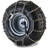 ALPINA GARTEN Schneeketten geeignet für: Rasentraktoren – silberfarben ALPINA GARTEN Schneeketten geeignet für: Rasentraktoren – silberfarben