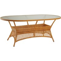 BEST Korbtisch »Madelene«, BxHxT: 180 x 73 x 100 cm, Tischplatte: Glas – braun Rabatt: 17 % BEST Korbtisch »Madelene«, BxHxT: 180 x 73 x 100 cm, Tischplatte: Glas – braun Rabatt: 17 %