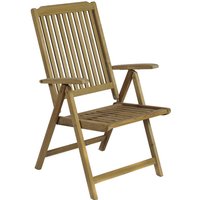 GARDEN PLEASURE Gartenstuhl »Solo«, BxTxH: 58 x 66 x 103 cm, Holz – braun GARDEN PLEASURE Gartenstuhl »Solo«, BxTxH: 58 x 66 x 103 cm, Holz – braun