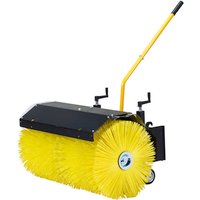 TEXAS Kehrbürste, Nylon, schwarz/gelb, Arbeitsbreite: 80 cm, 50 kg TEXAS Kehrbürste, Nylon, schwarz/gelb, Arbeitsbreite: 80 cm, 50 kg