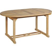 GARDEN PLEASURE Gartentisch »Solo«, mit -Tischplatte, BxTxH: 160 x 95 x 75 cm – braun GARDEN PLEASURE Gartentisch »Solo«, mit -Tischplatte, BxTxH: 160 x 95 x 75 cm – braun