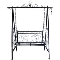 GARDEN PLEASURE Hollywoodschaukel, 1-Sitzer – braun GARDEN PLEASURE Hollywoodschaukel, 1-Sitzer – braun