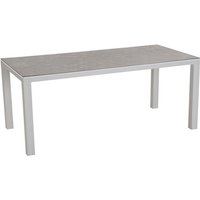 BEST Tisch »Houston«, BxHxT: 210 x 74,5 x 90 cm, Tischplatte: Glas/keramik – silberfarben Rabatt: 17 % BEST Tisch »Houston«, BxHxT: 210 x 74,5 x 90 cm, Tischplatte: Glas/keramik – silberfarben Rabatt: 17 %