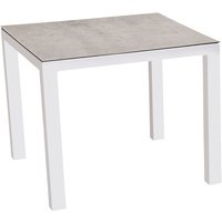 BEST Tisch »Houston«, BxHxT: 90 x 74,5 x 90 cm, Tischplatte: Glas/keramik – weiss Rabatt: 17 % BEST Tisch »Houston«, BxHxT: 90 x 74,5 x 90 cm, Tischplatte: Glas/keramik – weiss Rabatt: 17 %