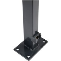 FLORAWORLD Pfosten, Stahl, BxHxL: 15 x 10 x 189,3 cm – grau FLORAWORLD Pfosten, Stahl, BxHxL: 15 x 10 x 189,3 cm – grau