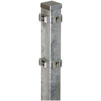 FLORAWORLD Eckpfosten, Stahl, BxHxL: 6 x 6 x 160 cm – silberfarben FLORAWORLD Eckpfosten, Stahl, BxHxL: 6 x 6 x 160 cm – silberfarben