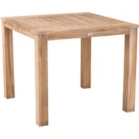 BEST Tisch »Moretti«, BxHxT: 90 x 75 x 90 cm, Tischplatte: Teakholz – beige Rabatt: 17 % BEST Tisch »Moretti«, BxHxT: 90 x 75 x 90 cm, Tischplatte: Teakholz – beige Rabatt: 17 %