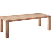 BEST Tisch »Moretti«, BxHxT: 240 x 75 x 100 cm, Tischplatte: Teakholz – beige Rabatt: 17 % BEST Tisch »Moretti«, BxHxT: 240 x 75 x 100 cm, Tischplatte: Teakholz – beige Rabatt: 17 %