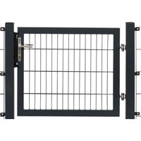 FLORAWORLD Systemtor »Premium«, Türmaße BxH: 100 x 120 cm, mit Zylinderschloss – schwarz FLORAWORLD Systemtor »Premium«, Türmaße BxH: 100 x 120 cm, mit Zylinderschloss – schwarz