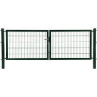 FLORAWORLD Doppeltor, System »Premium«, Türmaße BxH: 300 x 180 cm – gruen FLORAWORLD Doppeltor, System »Premium«, Türmaße BxH: 300 x 180 cm – gruen