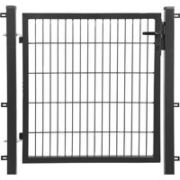 FLORAWORLD Einzeltor »comfort«, Türmaße BxH: 100 x 120 cm – schwarz FLORAWORLD Einzeltor »comfort«, Türmaße BxH: 100 x 120 cm – schwarz